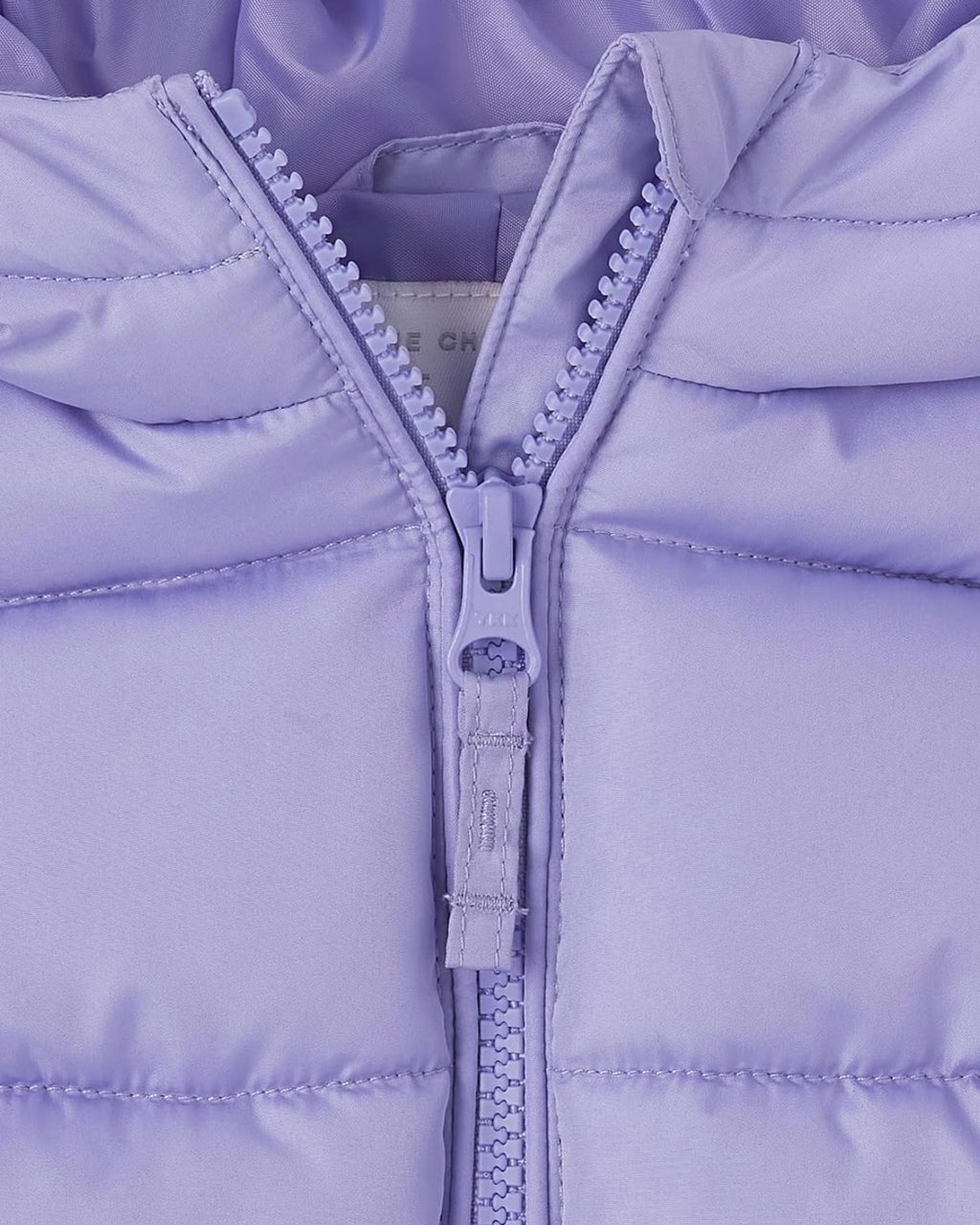 Chaqueta Acolchada Ligera Con Capucha - Lavanda