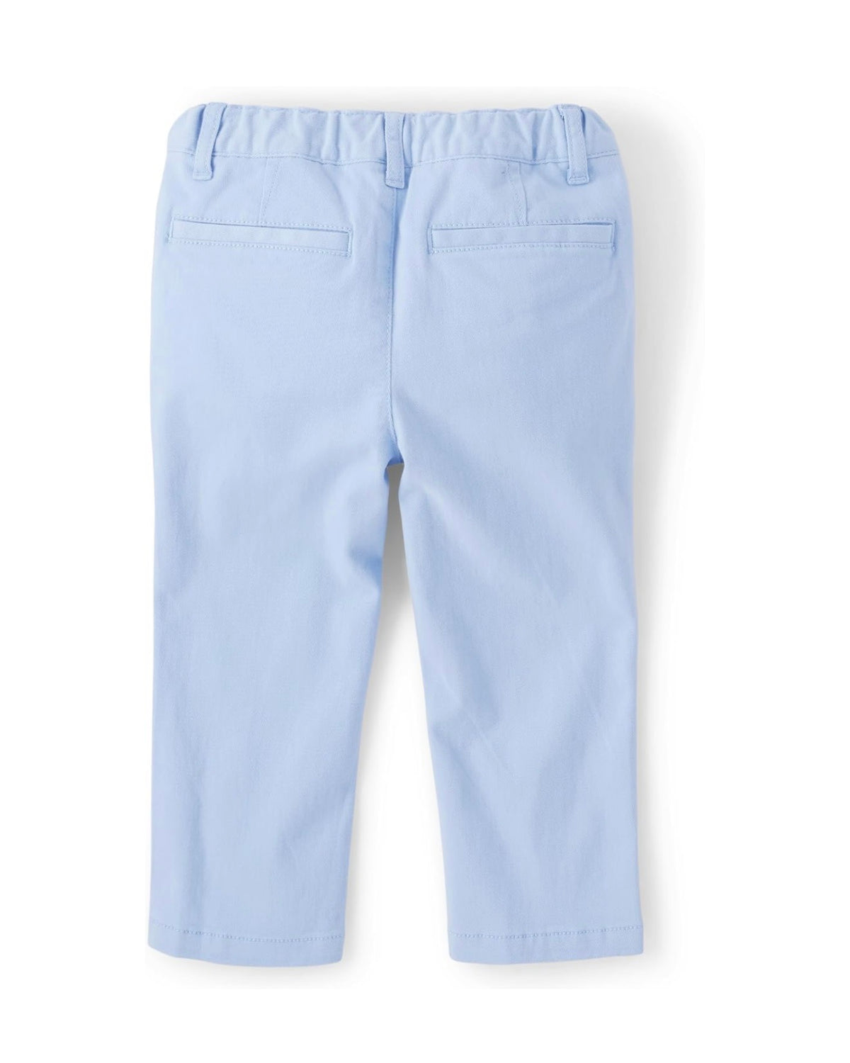Pantalones Chinos Ajustados Elásticos - Azul Claro