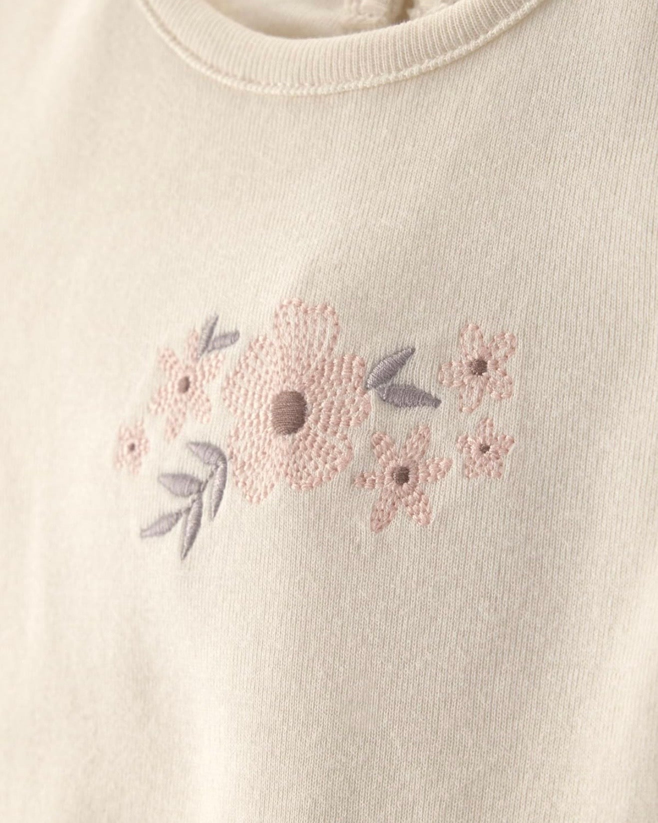 Conjunto de 3 piezas blusa + cubre pañal + bodie bebé niña