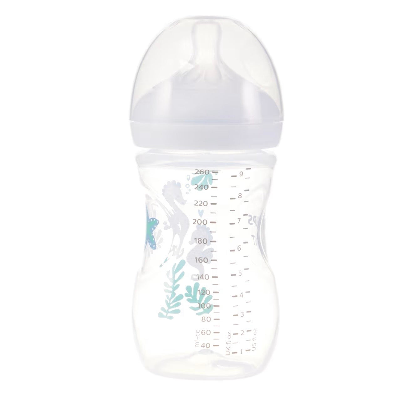 Philips Avent 2 Biberones 9oz Decorado Caballito de Mar