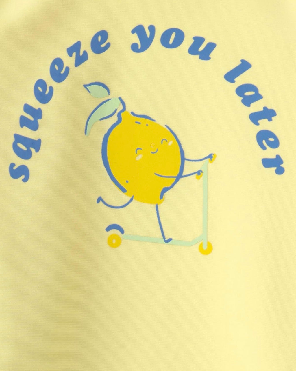 Traje de Baño Amarillo Limón Bebé Niño