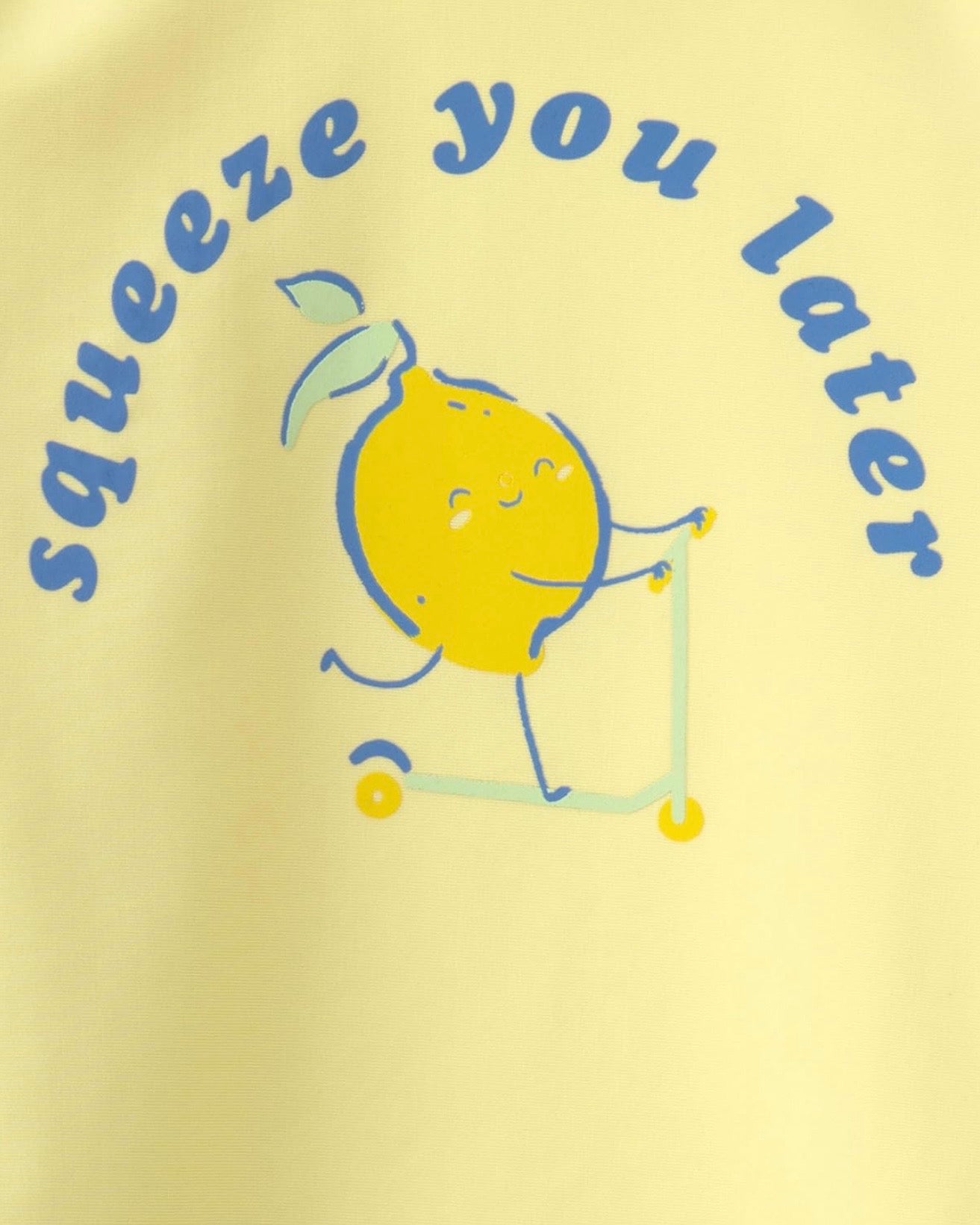 Traje de Baño Amarillo Limón Bebé Niño