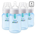 Philips Avent 4 Biberones Anticólicos AirFree 9oz Azul