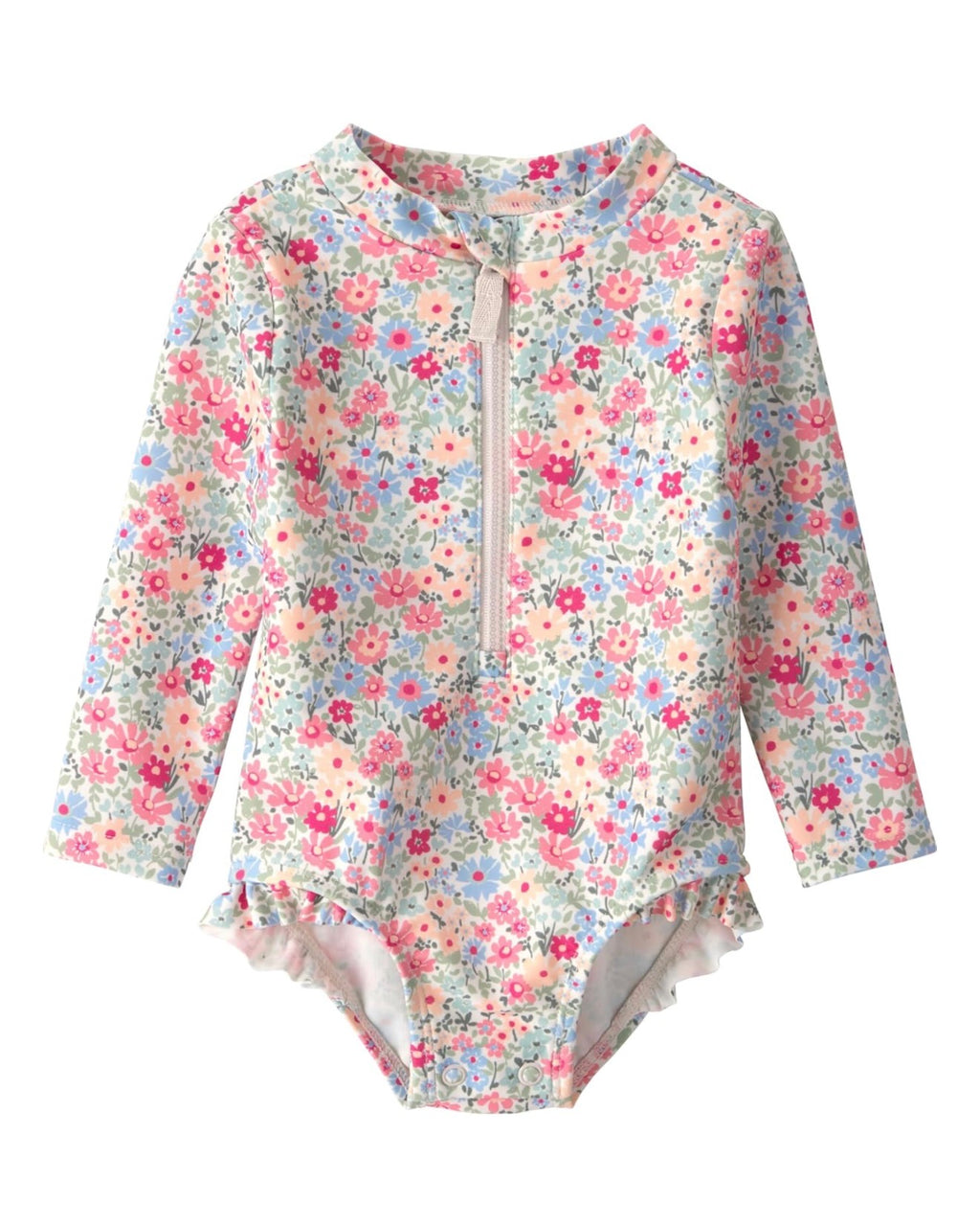 Traje de Baño Mix Floral Bebé Niña