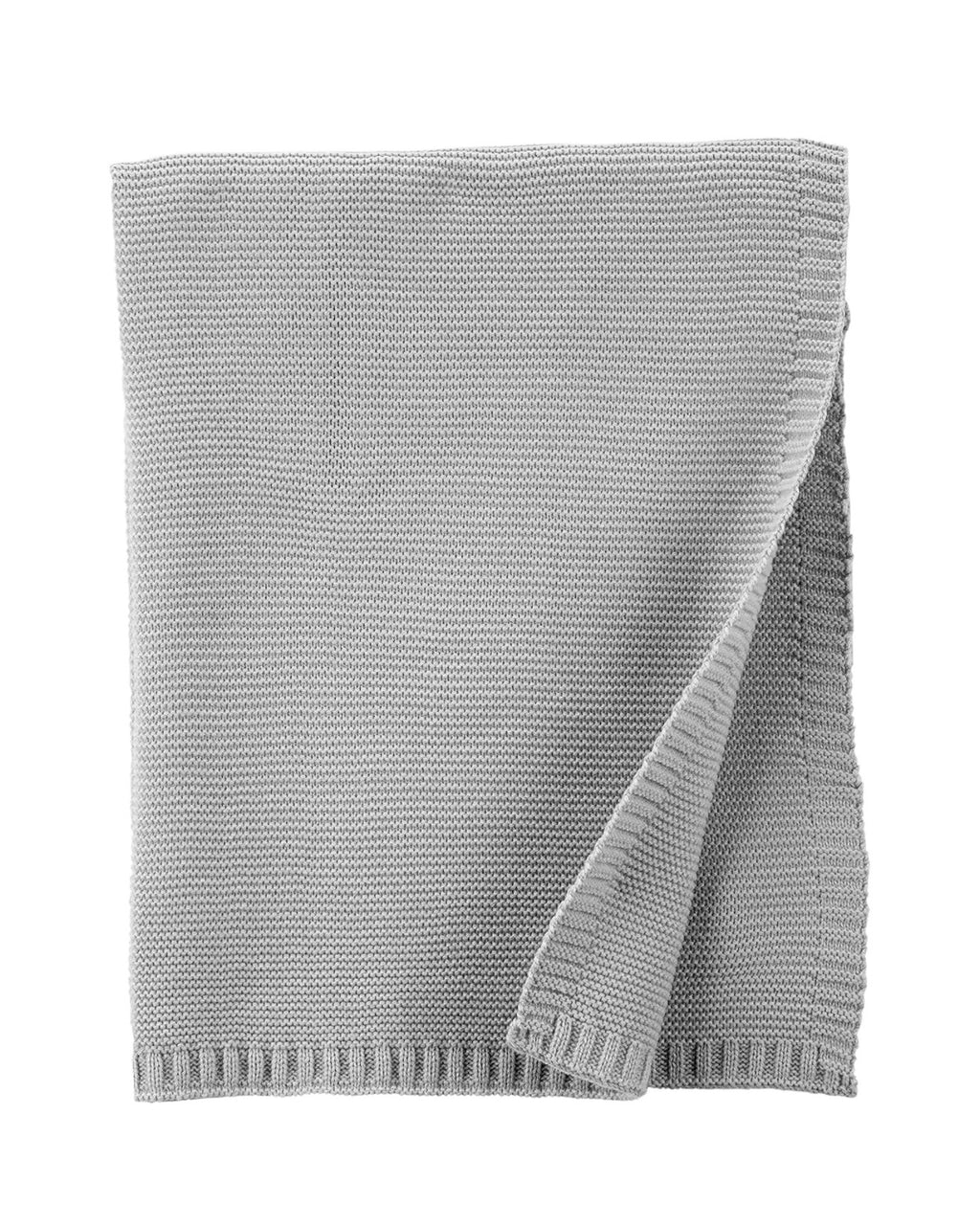 Manta de Punto Suave Gris