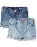 Pack de 2 Shorts de Mezclilla - Multi