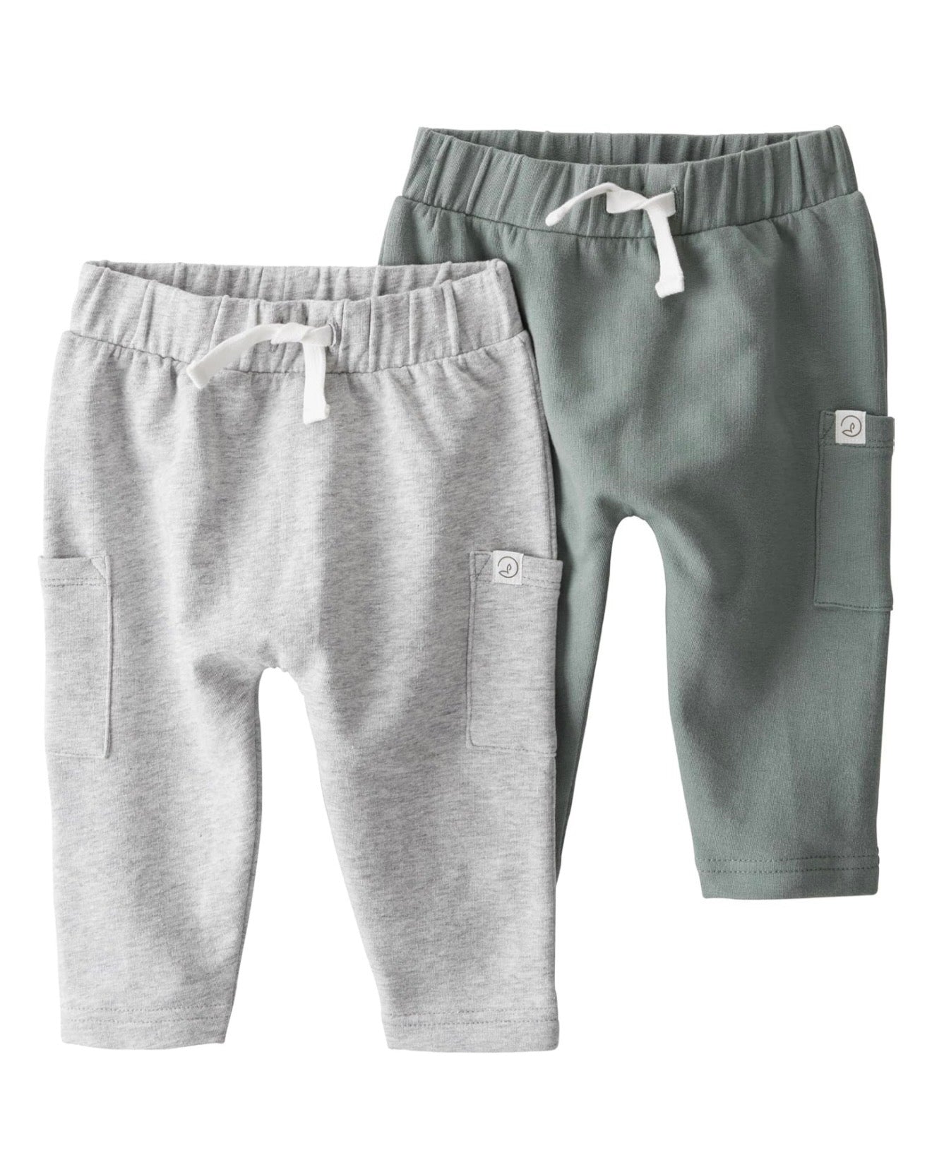 Pack x2 Pantalones de Bolsillos Laterales Bebé Niño