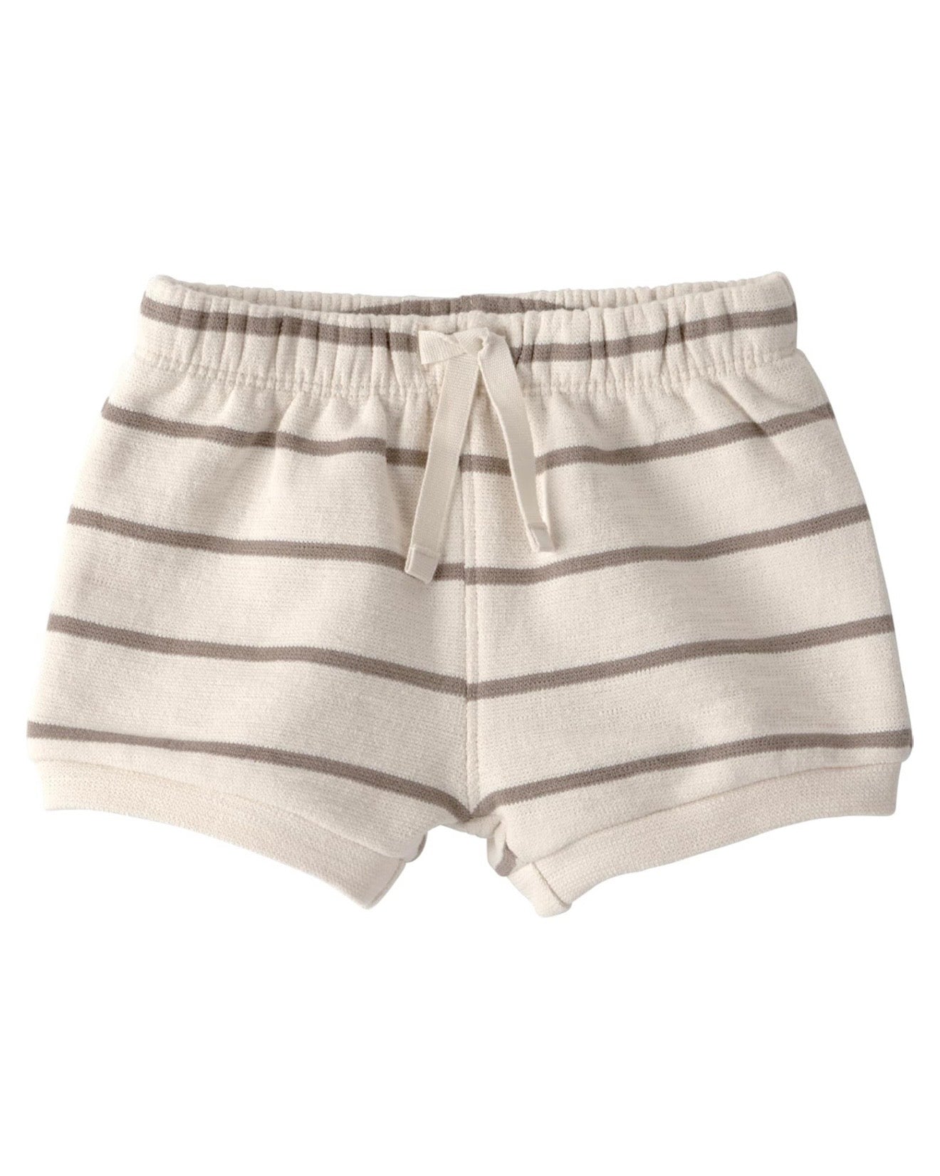 Conjunto Beige Stripes Camiseta + Short Bebé Niño