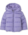 Chaqueta Acolchada Ligera Con Capucha - Lavanda
