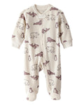 Pijama Suave con Estampado de Amigos Árticos Bebé Unisex