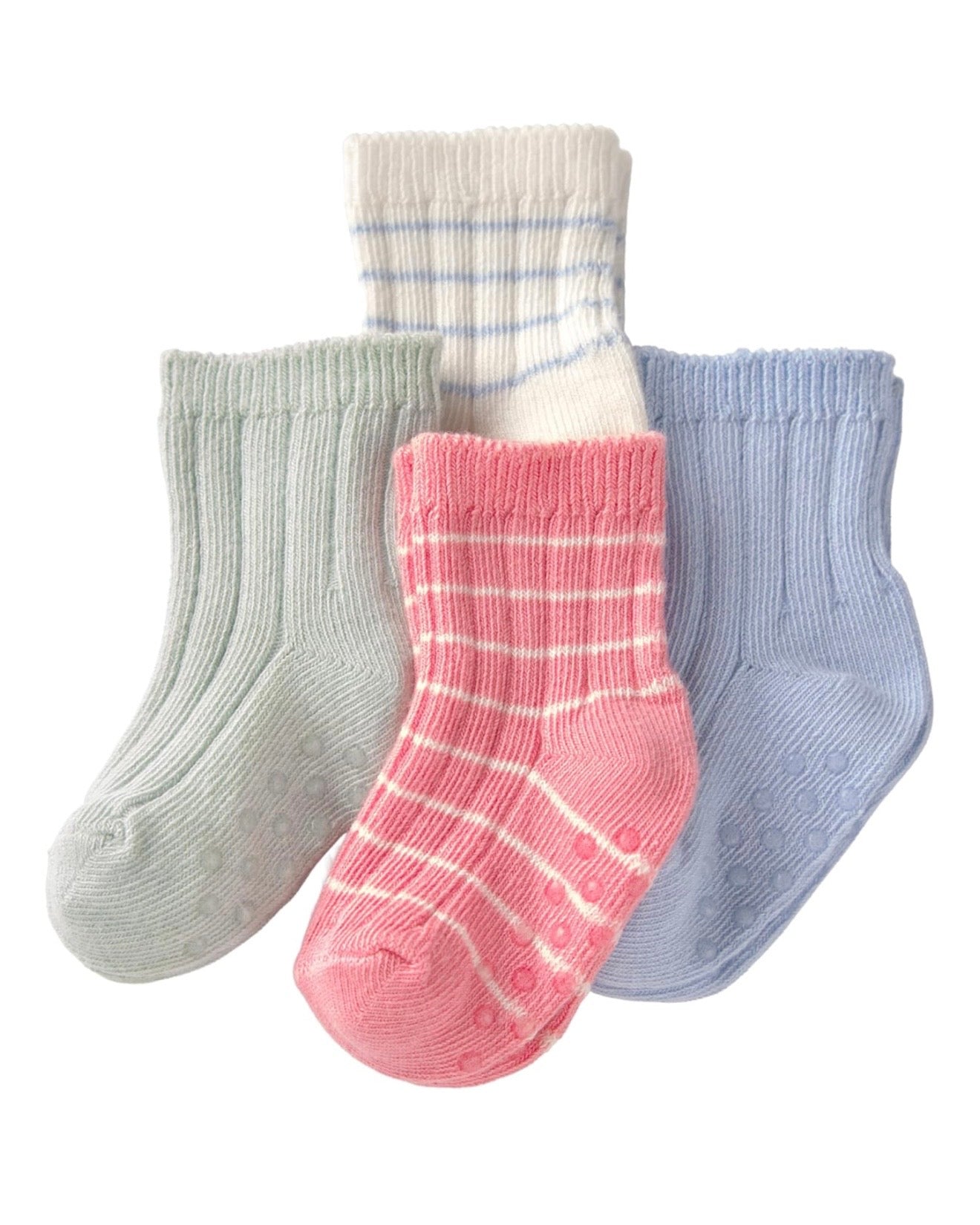 Pack de 3 medias antideslizantes bebé niña
