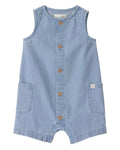 Romper Azul Chambray Bebé Unisex