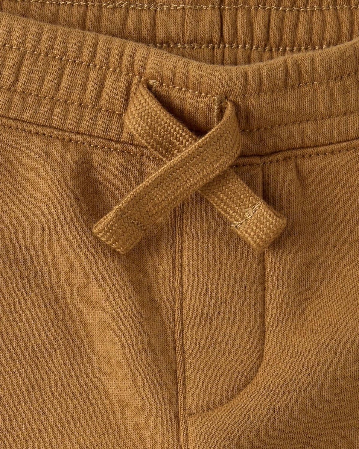Conjunto 2 Piezas de Forro Polar Premium con Bloques de color Caqui/Caramel