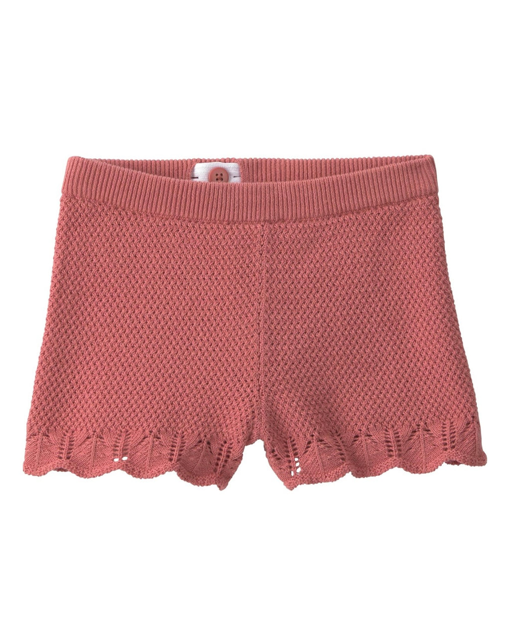 Conjunto Coral de Punto Blusa + Short Bebé Niña