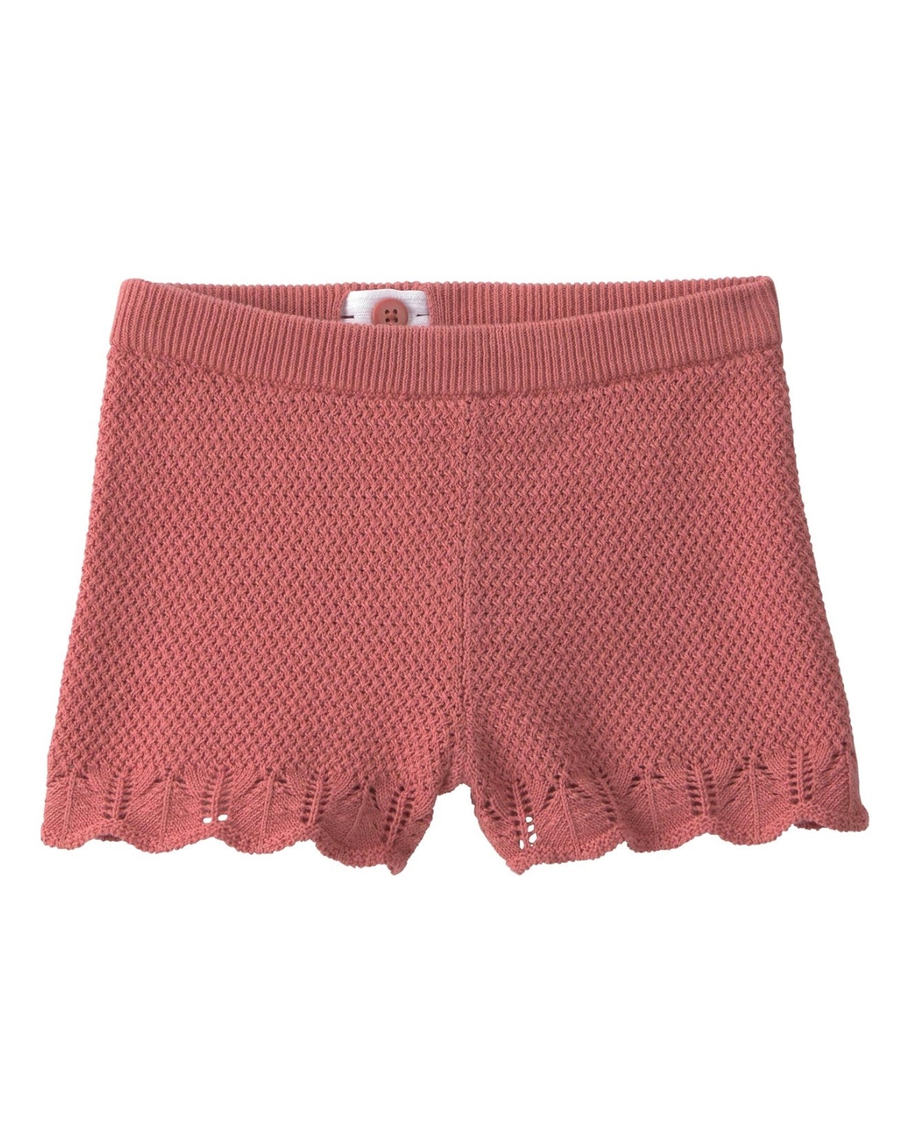 Conjunto Coral de Punto Blusa + Short Bebé Niña