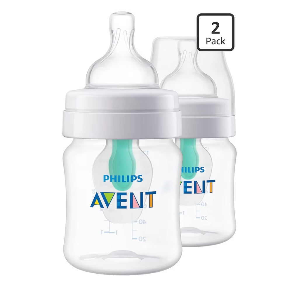 Philips Avent 2 Biberones Anticólicos AirFree 4oz Transparente