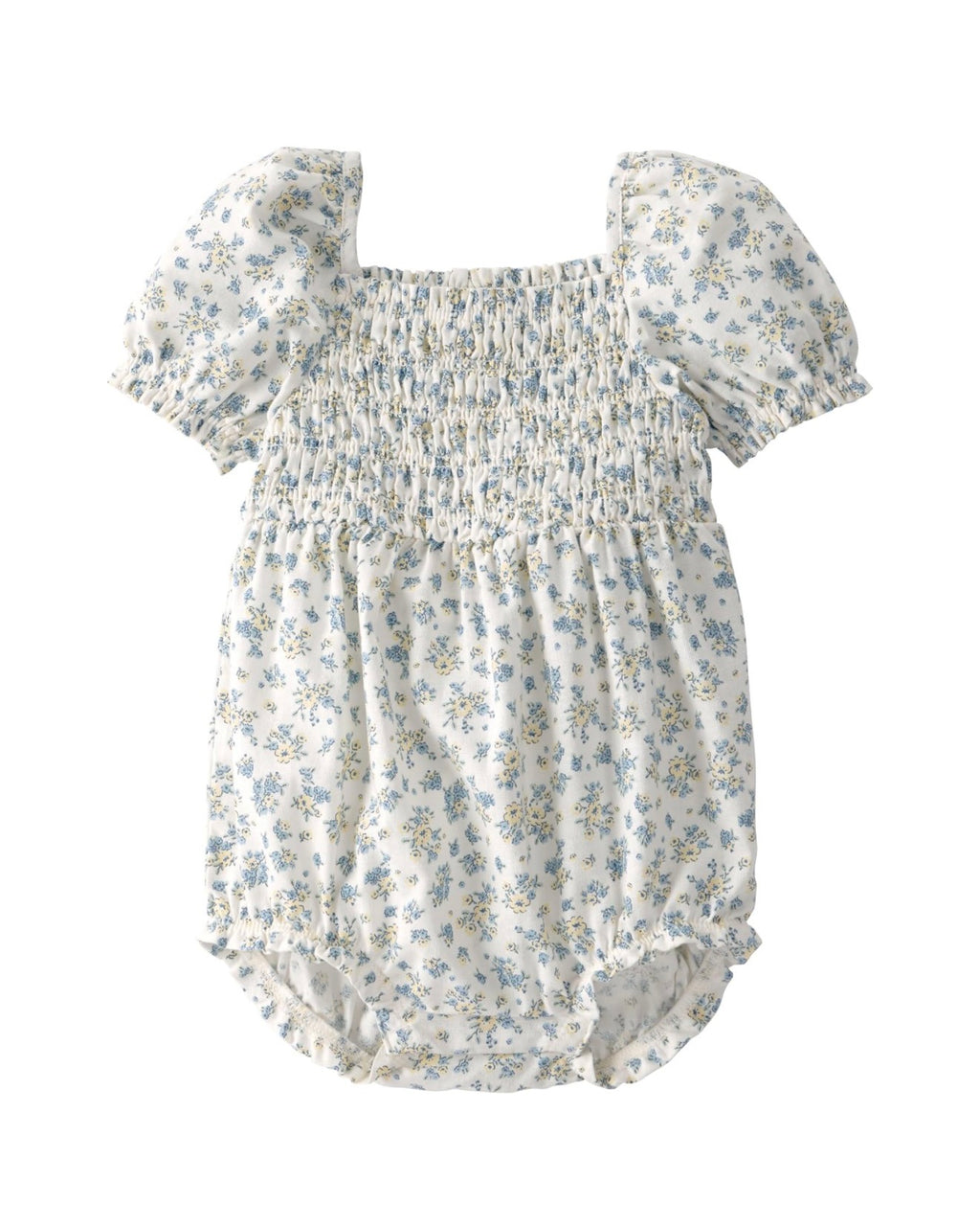 Romper con Fruncido Spring Bloom Bebé Niña