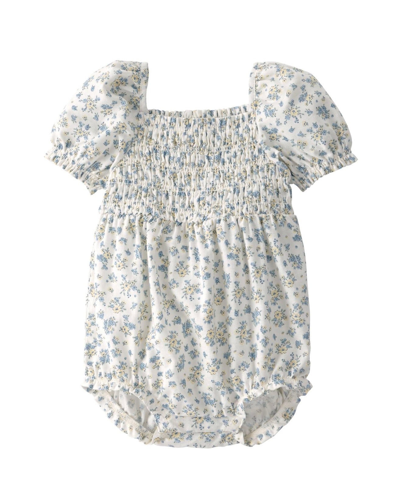 Romper con Fruncido Spring Bloom Bebé Niña