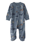 Pijama Suave con Estampado de Mar Azul Profundo Bebé Niño