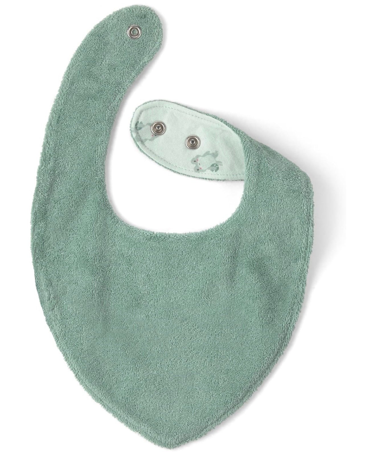 Conjunto Green Frog Camiseta + Pantalón + Babero Bebé Niño