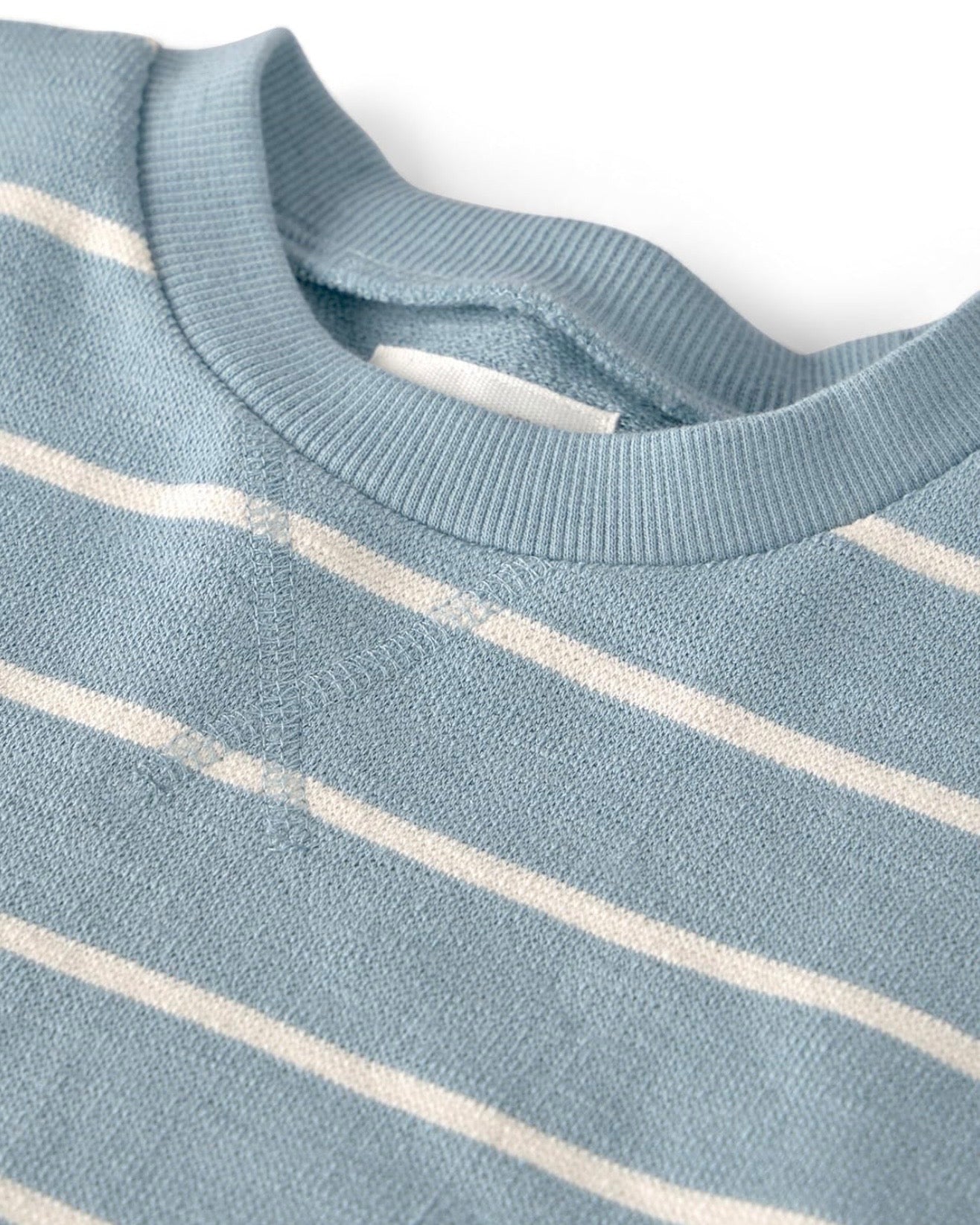 Conjunto Blanco/Azul Camiseta + Short Bebé Niño