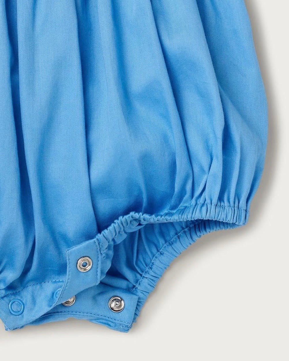 Mameluco sin mangas Azul bebé niña