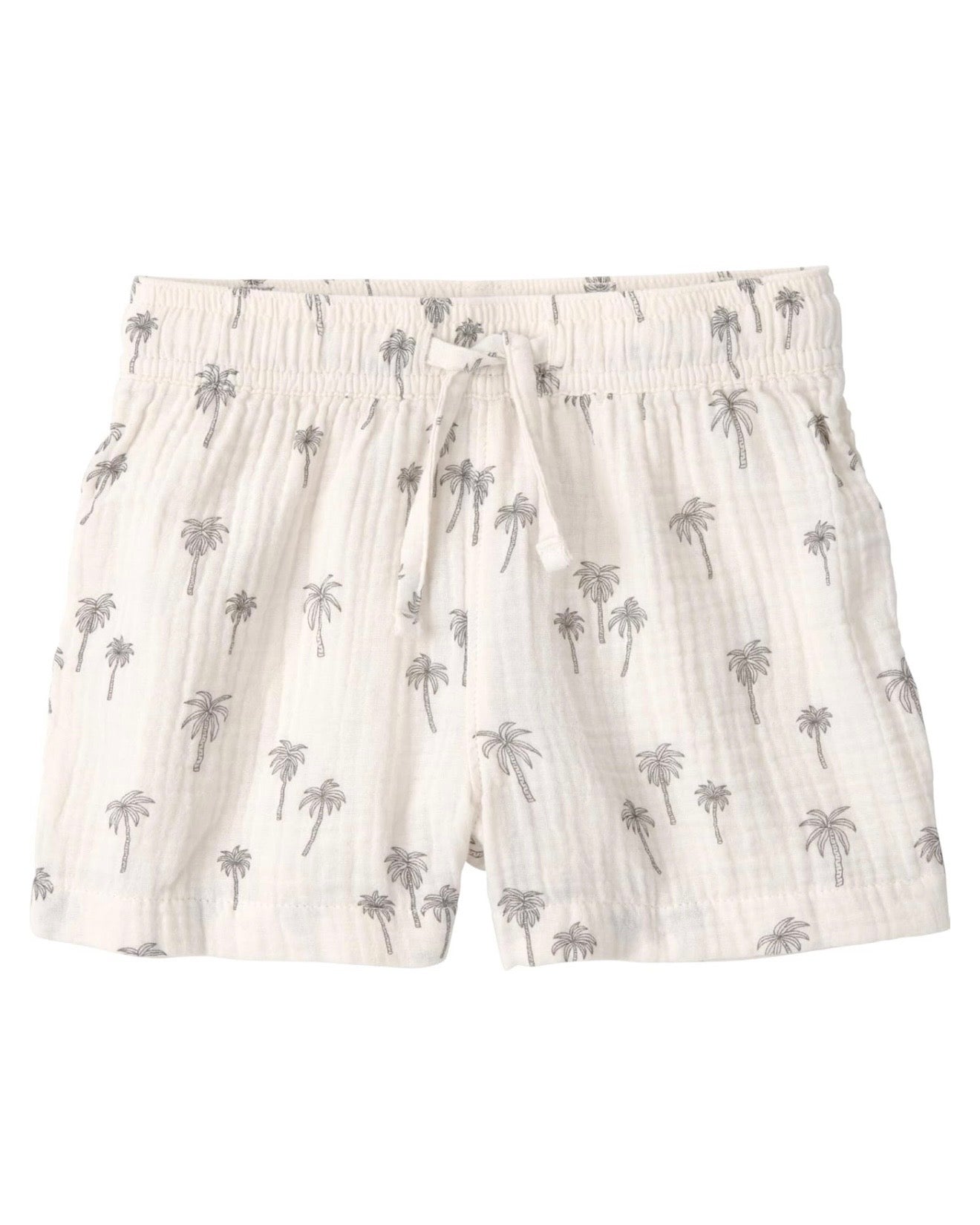 Conjunto de Muselina Camisa Manga Corta + Short Bebé Niño