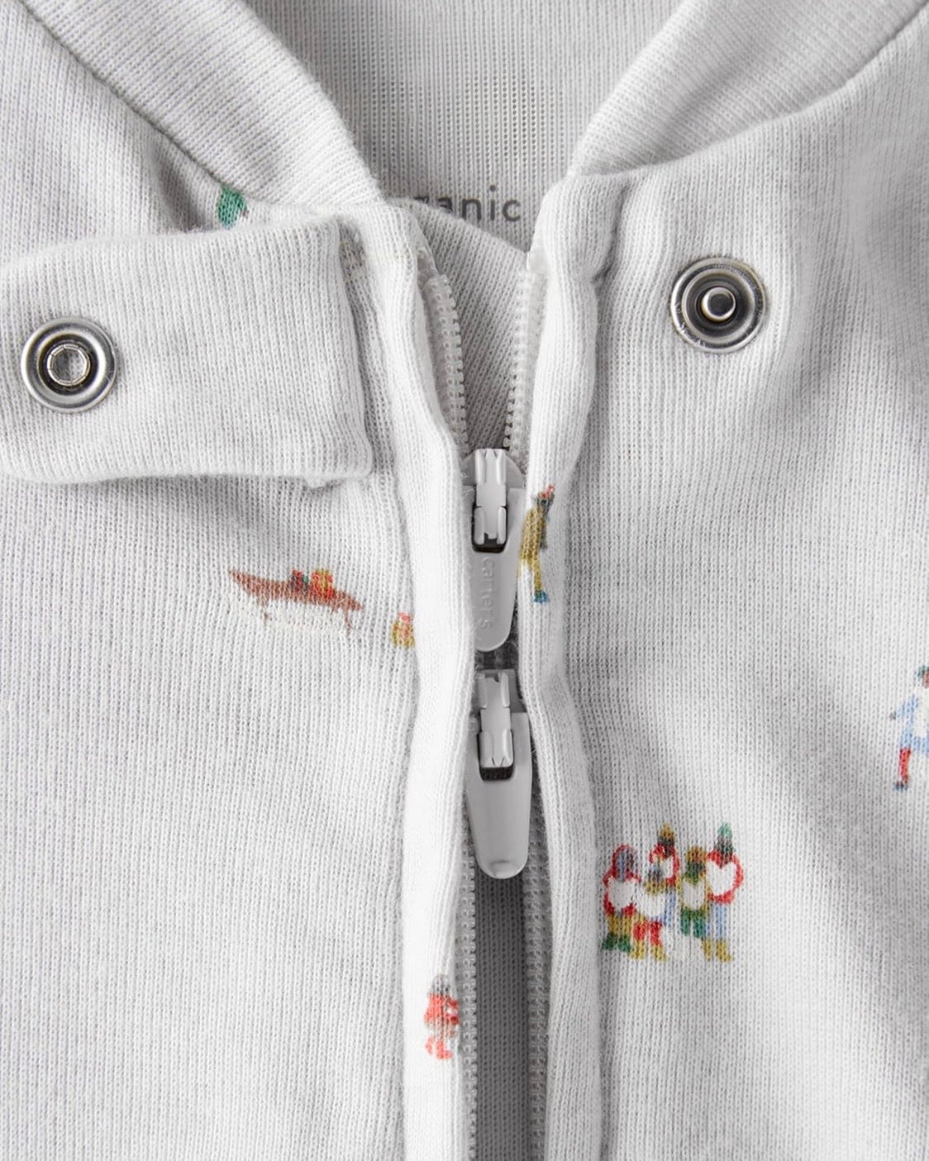 Pijama Suave con Estampado de Sendero Helado Bebé Unisex