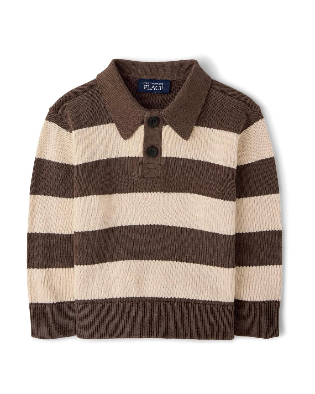 Jersey de Rugby a Rayas - Marrón