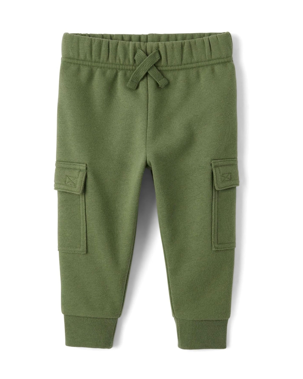 Pantalones Cargo Deportivos de Felpa Premium - Verde