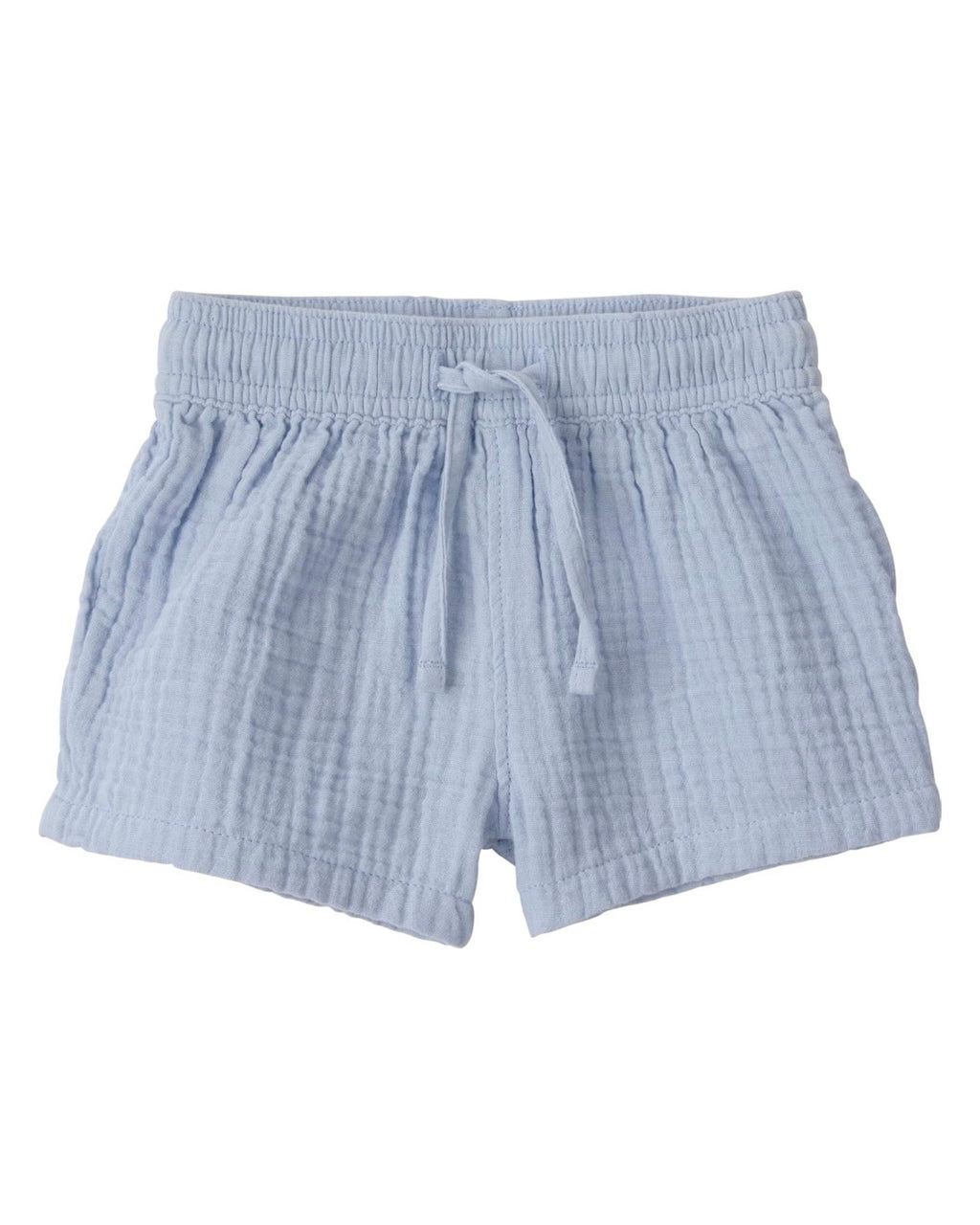 Conjunto de Muselina Camisa Manga Corta + Short Bebé Niño