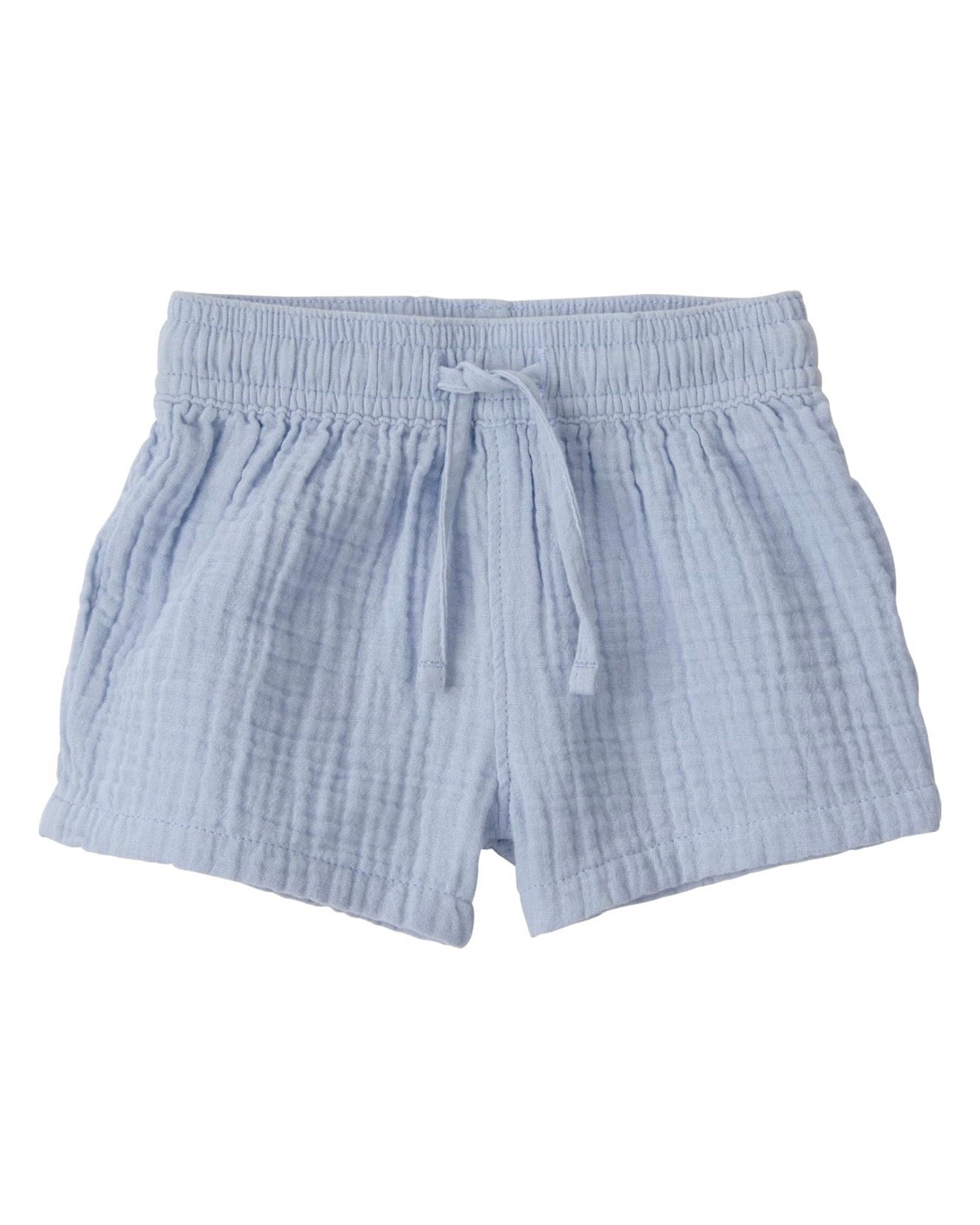 Conjunto de Muselina Camisa Manga Corta + Short Bebé Niño
