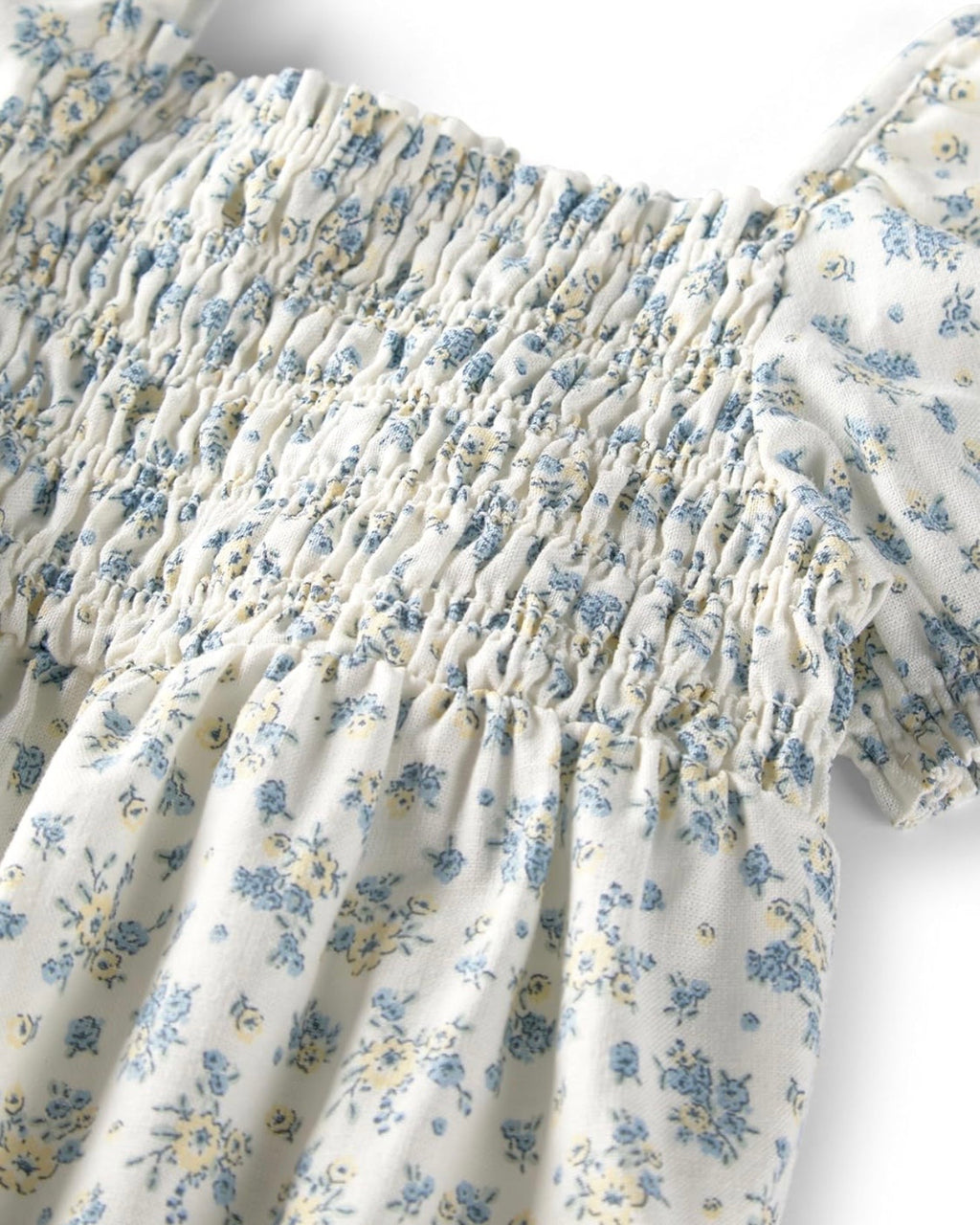 Romper con Fruncido Spring Bloom Bebé Niña