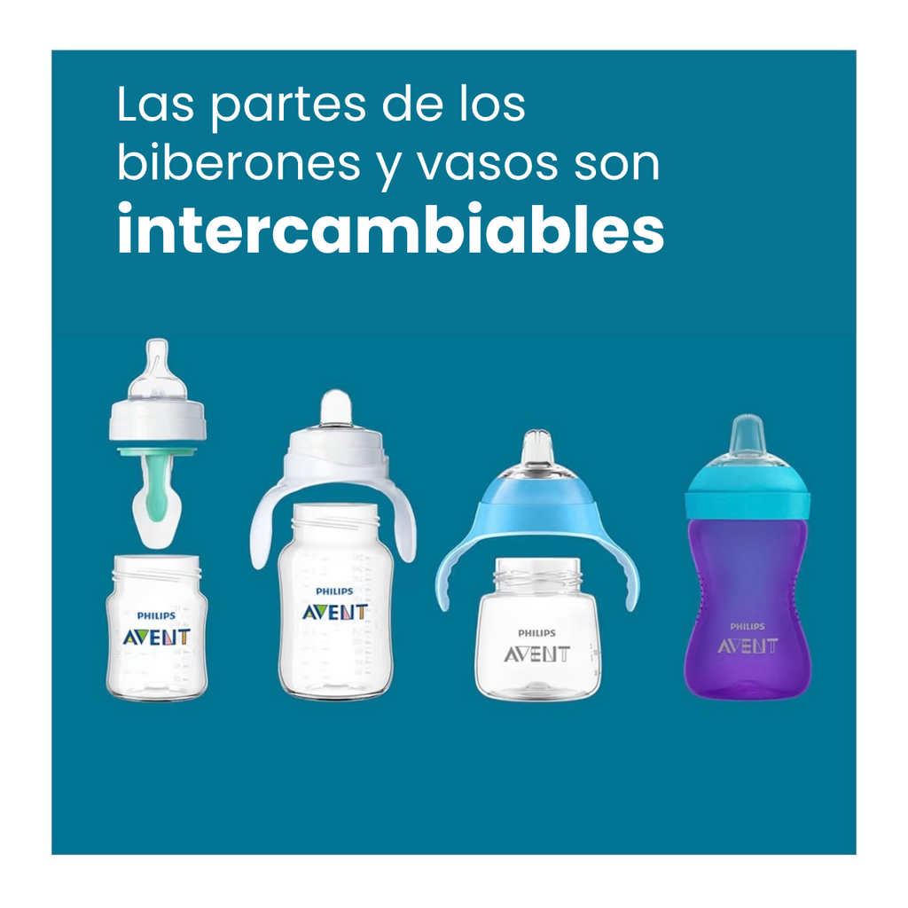 Philips Avent 2 Biberones Anticólicos 11oz Transparente