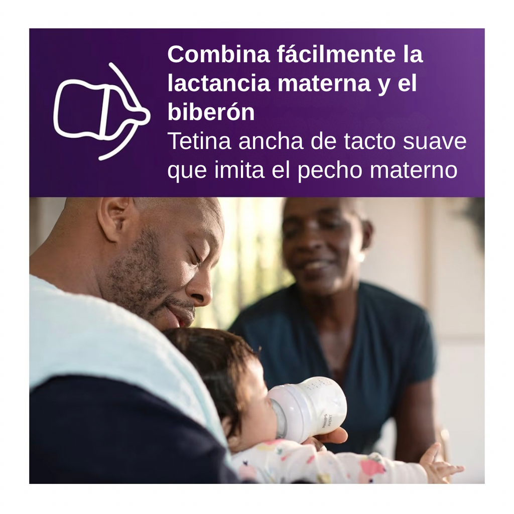 Philips Avent 4 Biberones 11oz Transparente