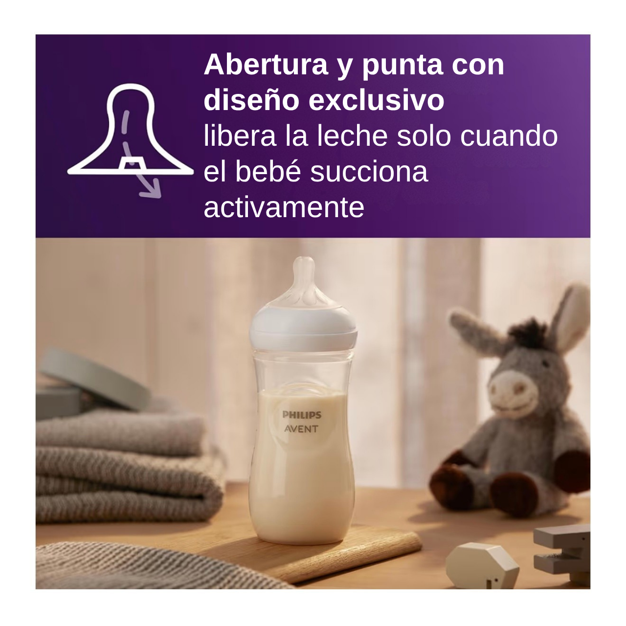 Philips Avent 4 Biberones 11oz Transparente