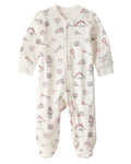 Pijama Suave con Estampado de Pequeños Amores Bebé Unisex