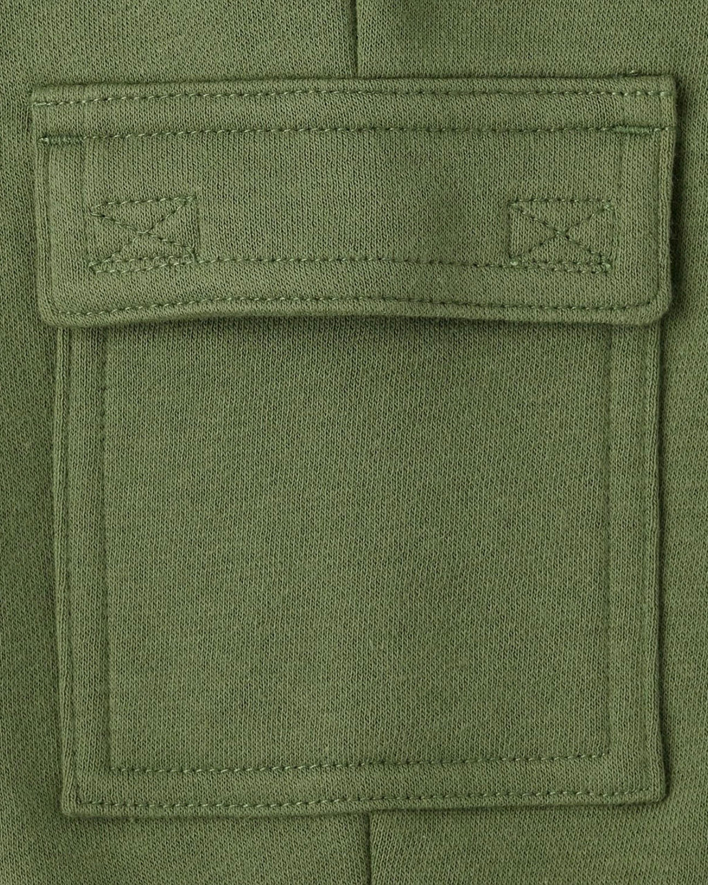 Pantalones Cargo Deportivos de Felpa Premium - Verde