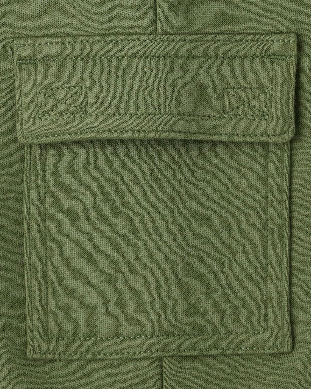 Pantalones Cargo Deportivos de Felpa Premium - Verde