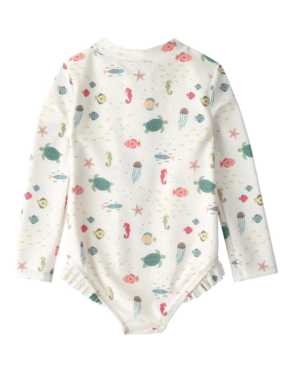 Traje de Baño Cream Sea Life Bebé Niña