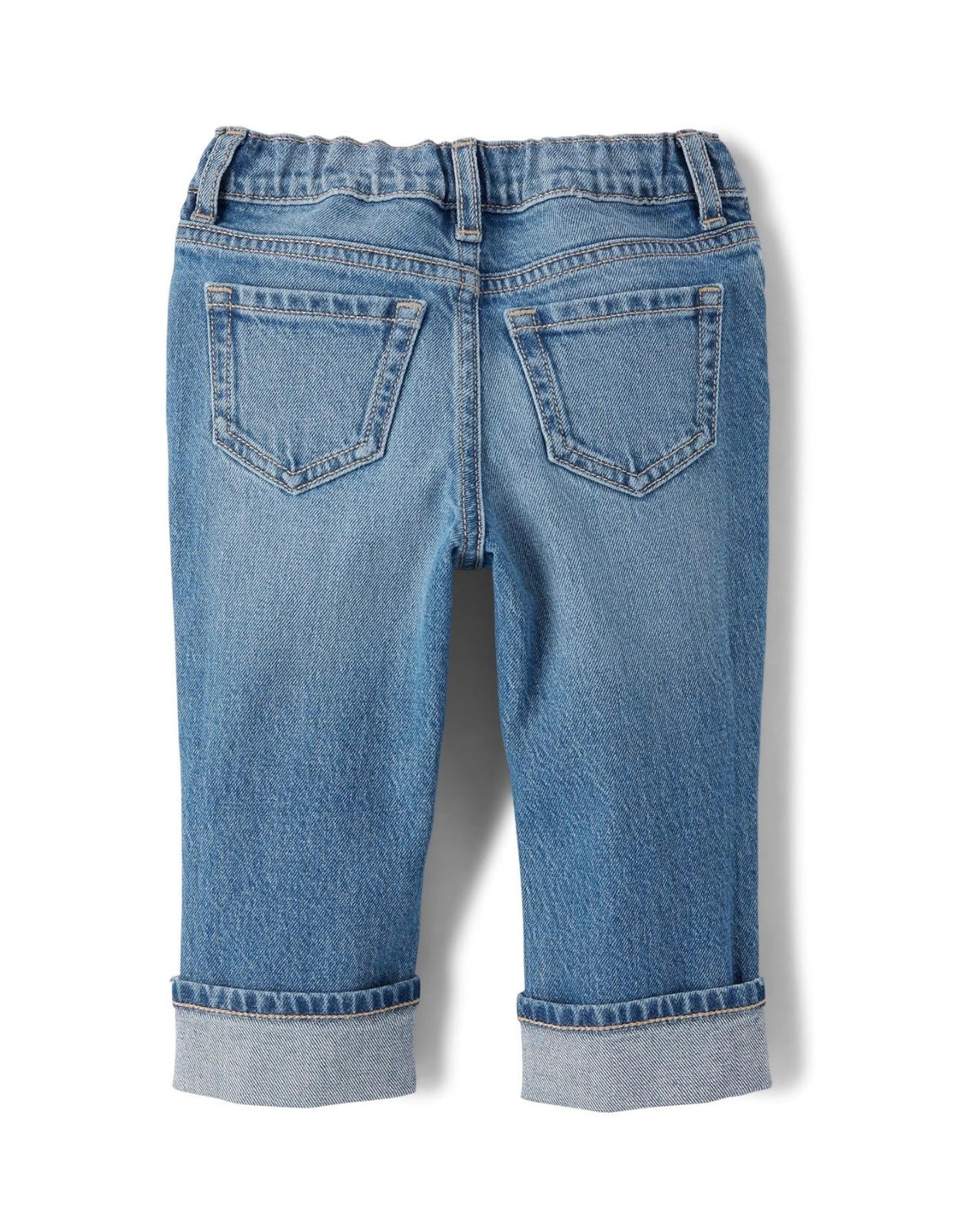 Jeans Vaqueros de Pierna Recta - Azul