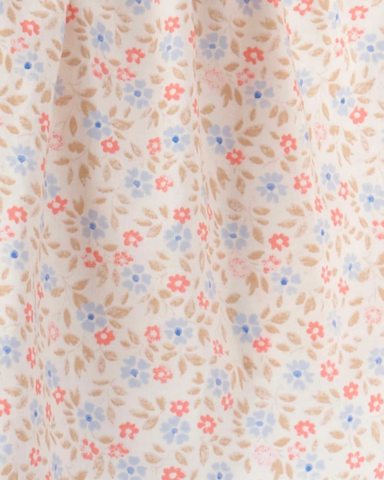 Conjunto Floral Rosa Blusa + Cubre Pañal + Sombrero Bebé Niña