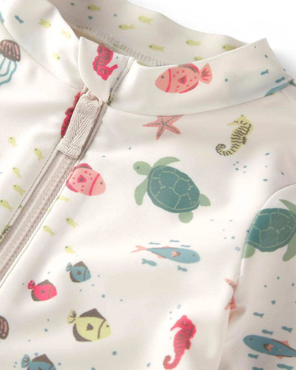 Traje de Baño Cream Sea Life Bebé Niña