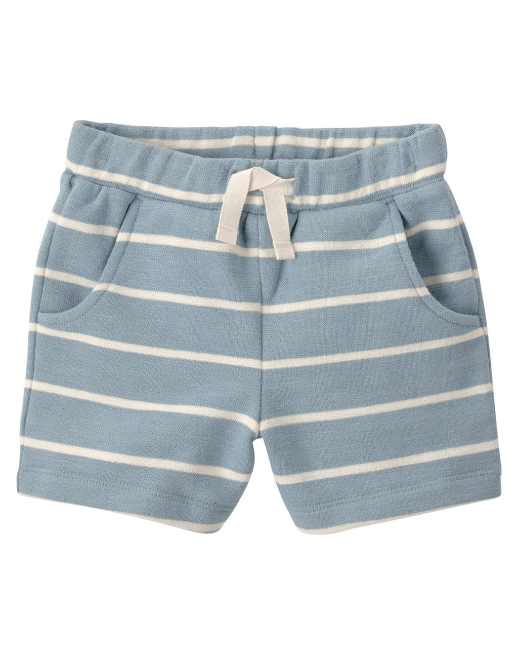 Conjunto Blanco/Azul Camiseta + Short Bebé Niño