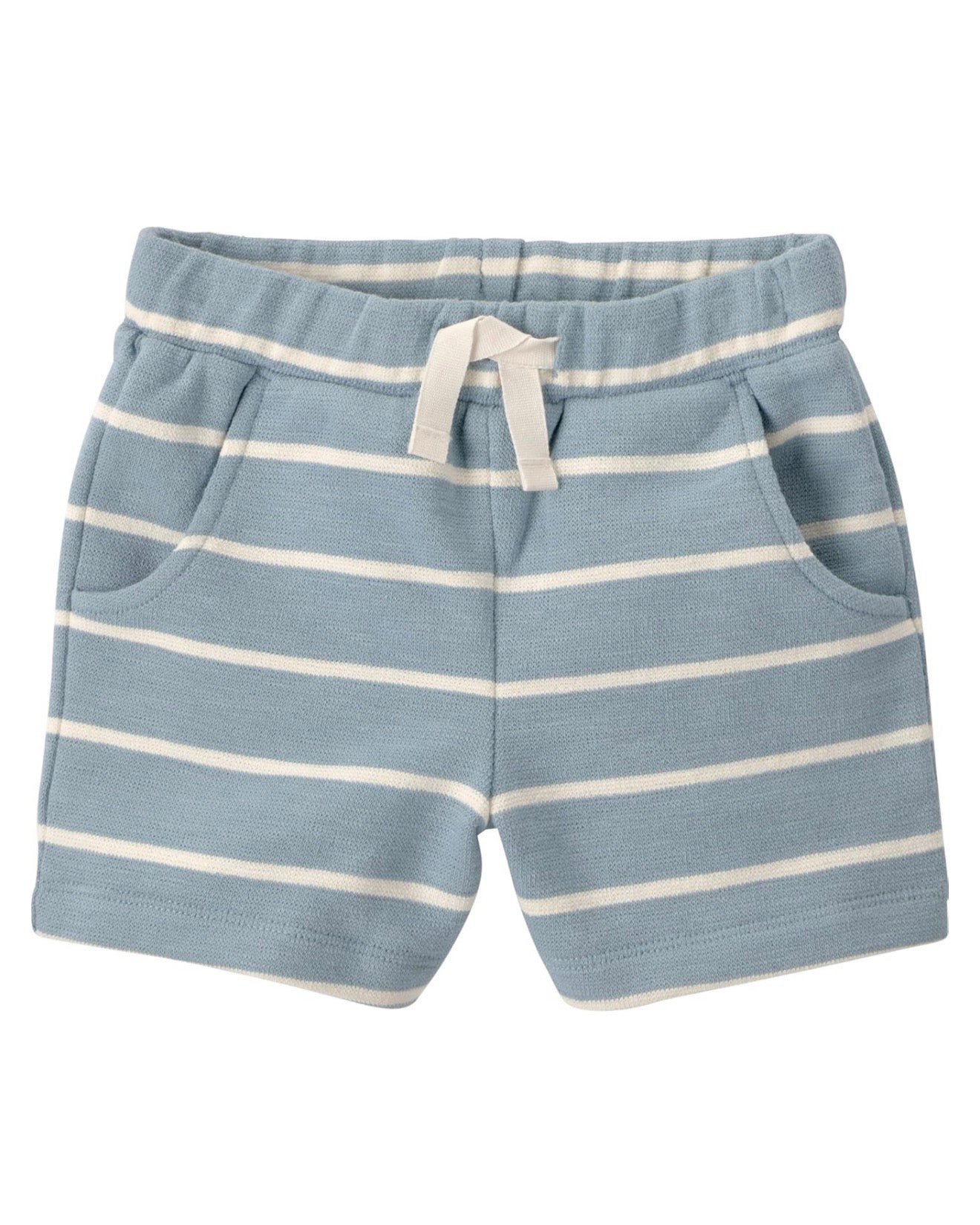 Conjunto Blanco/Azul Camiseta + Short Bebé Niño