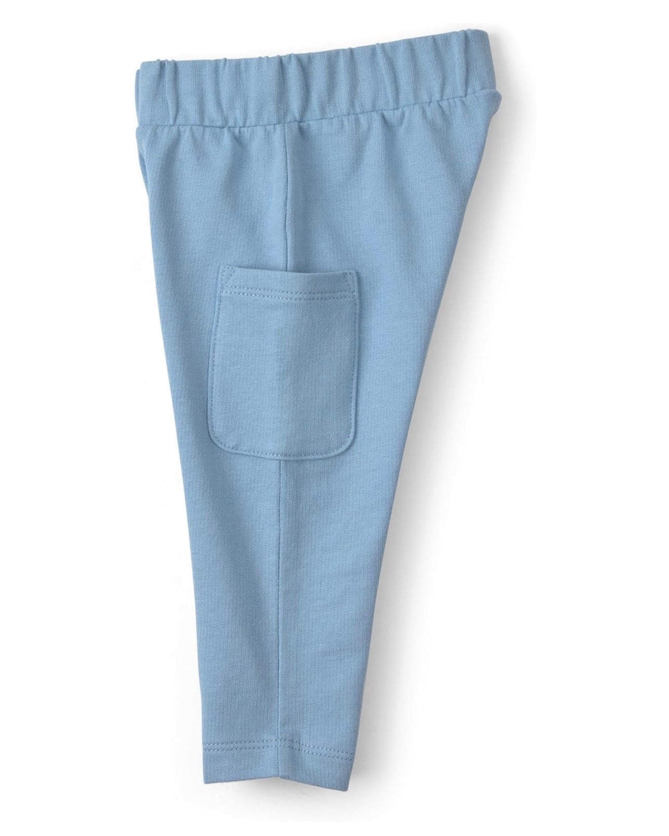 Conjunto Perrito Azul/Beige Camiseta + Pantalón + Babero Bebé Niño