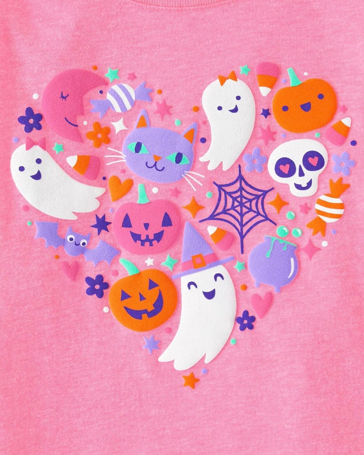 Pack de 2 Camisetas Manga Larga Estampado Mommys Boo/Ghost Heart