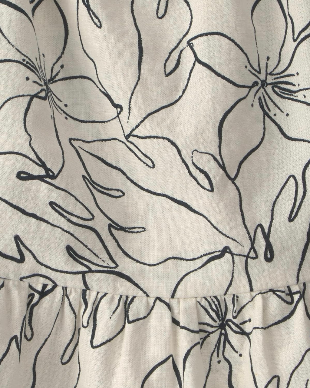 Vestido sin Mangas con Estampado de Flores Bebé Niña
