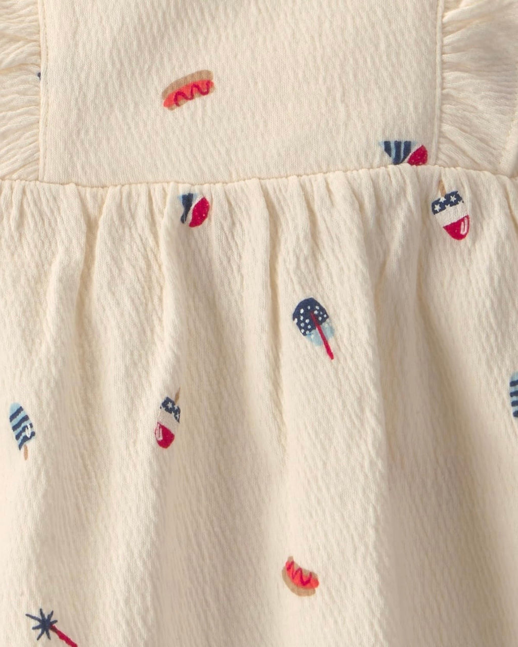 Conjunto Paletas de Crema Blusa + Cubre Pañal Bebé Niña
