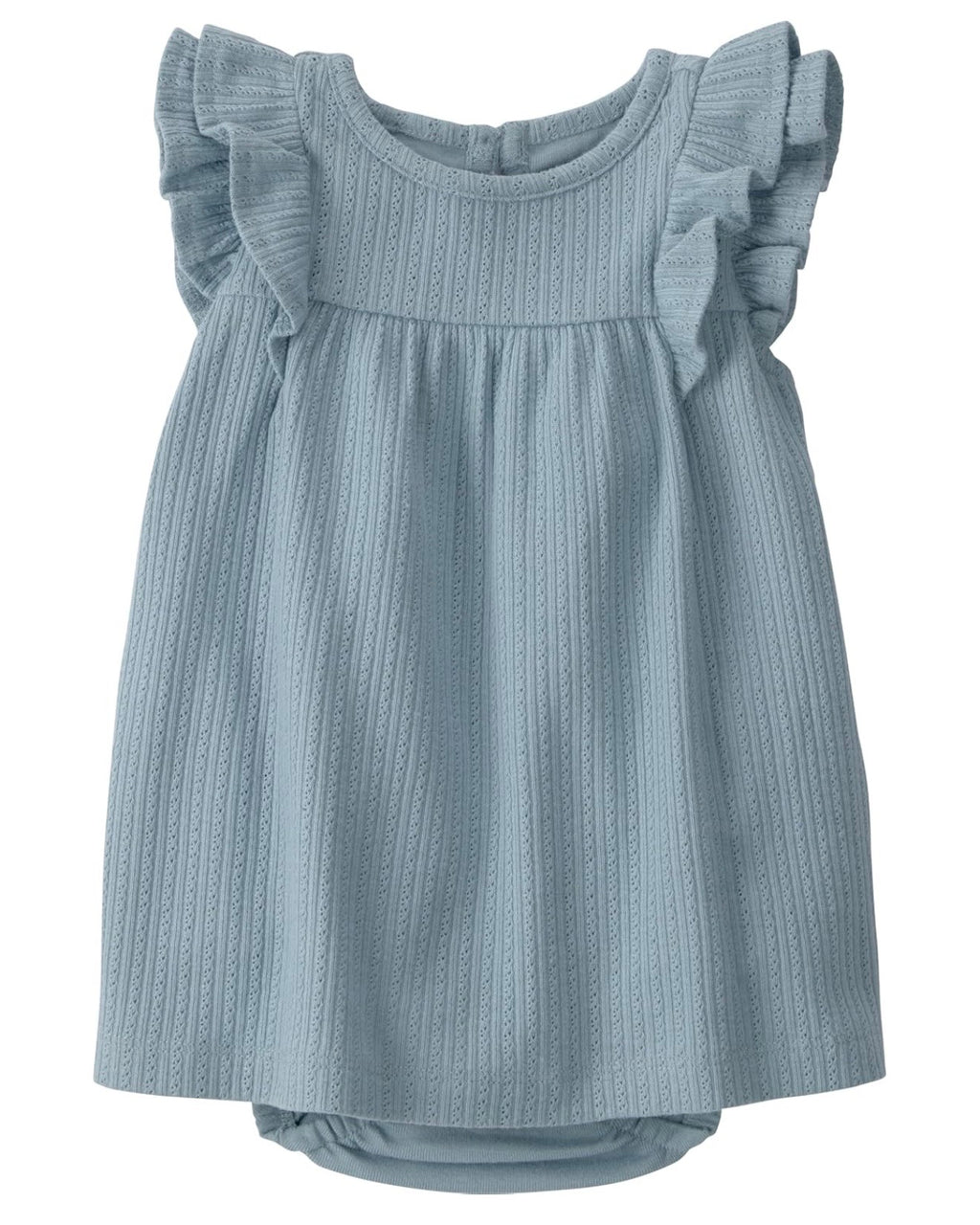 Vestido Tipo Bodie en Jacquard Bebé Niña